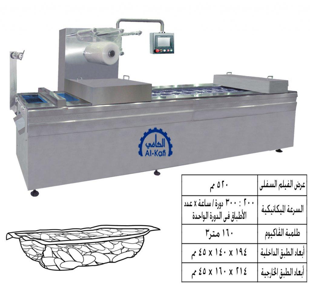 خط تغليف فاكيوم بليستر – اوتوماتيك